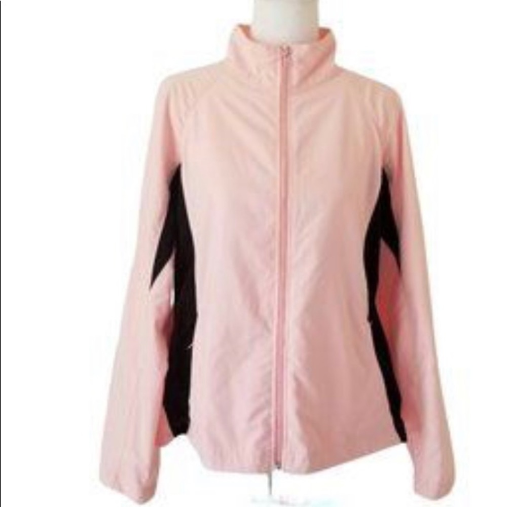 Pink Vital Zip-up Windbreaker